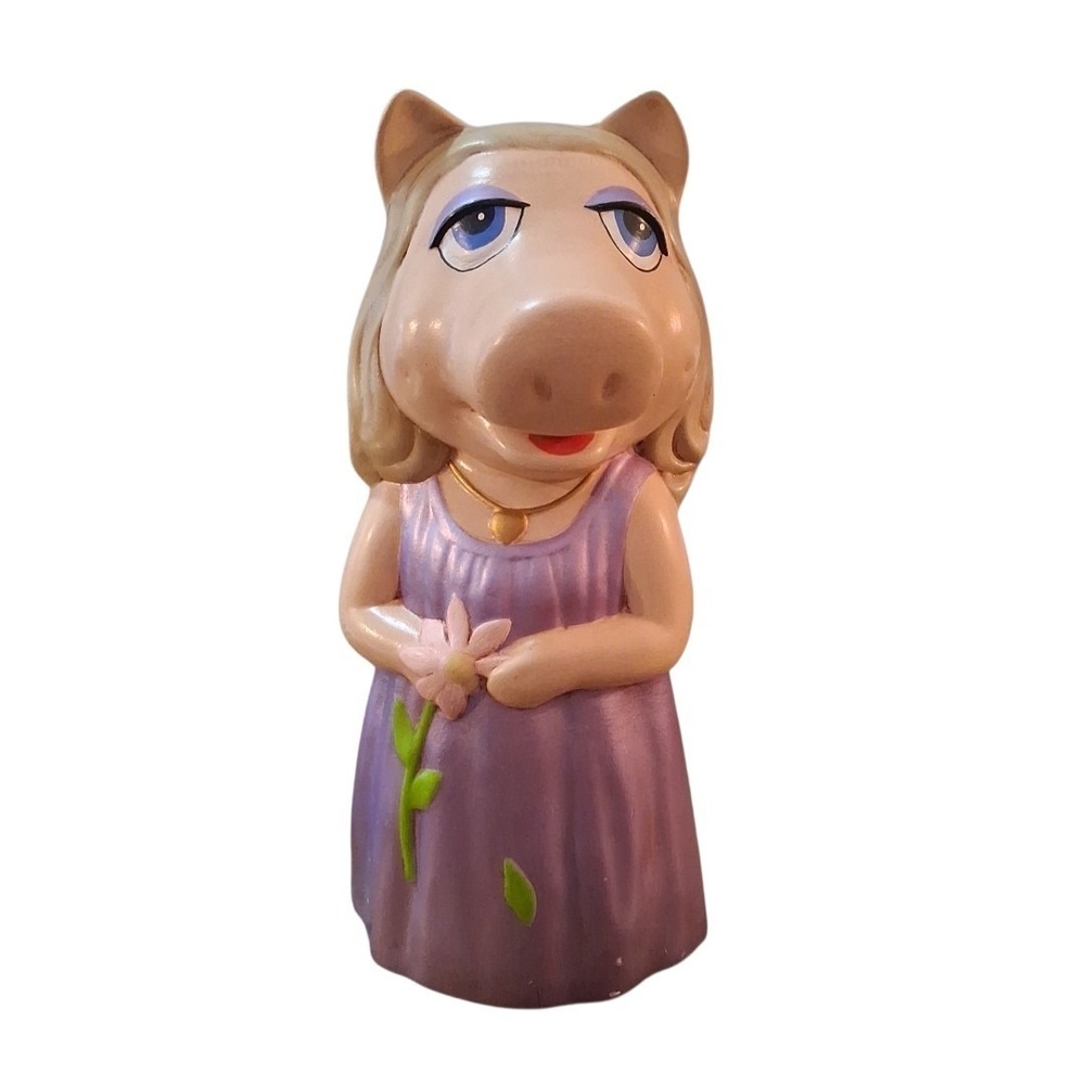 Vintage The Muppets Miss Piggy Giant 14"T Yard Art Statue Figurine Jim Henson